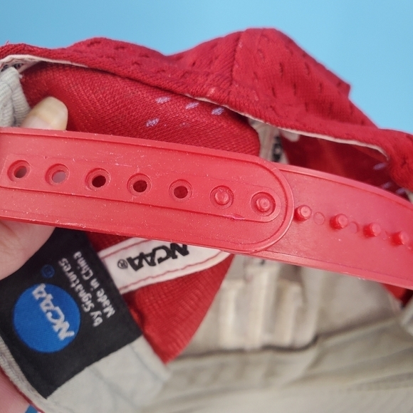 Indiana University Hoosiers red snap back trucker hat NCAA - Picture 7 of 10